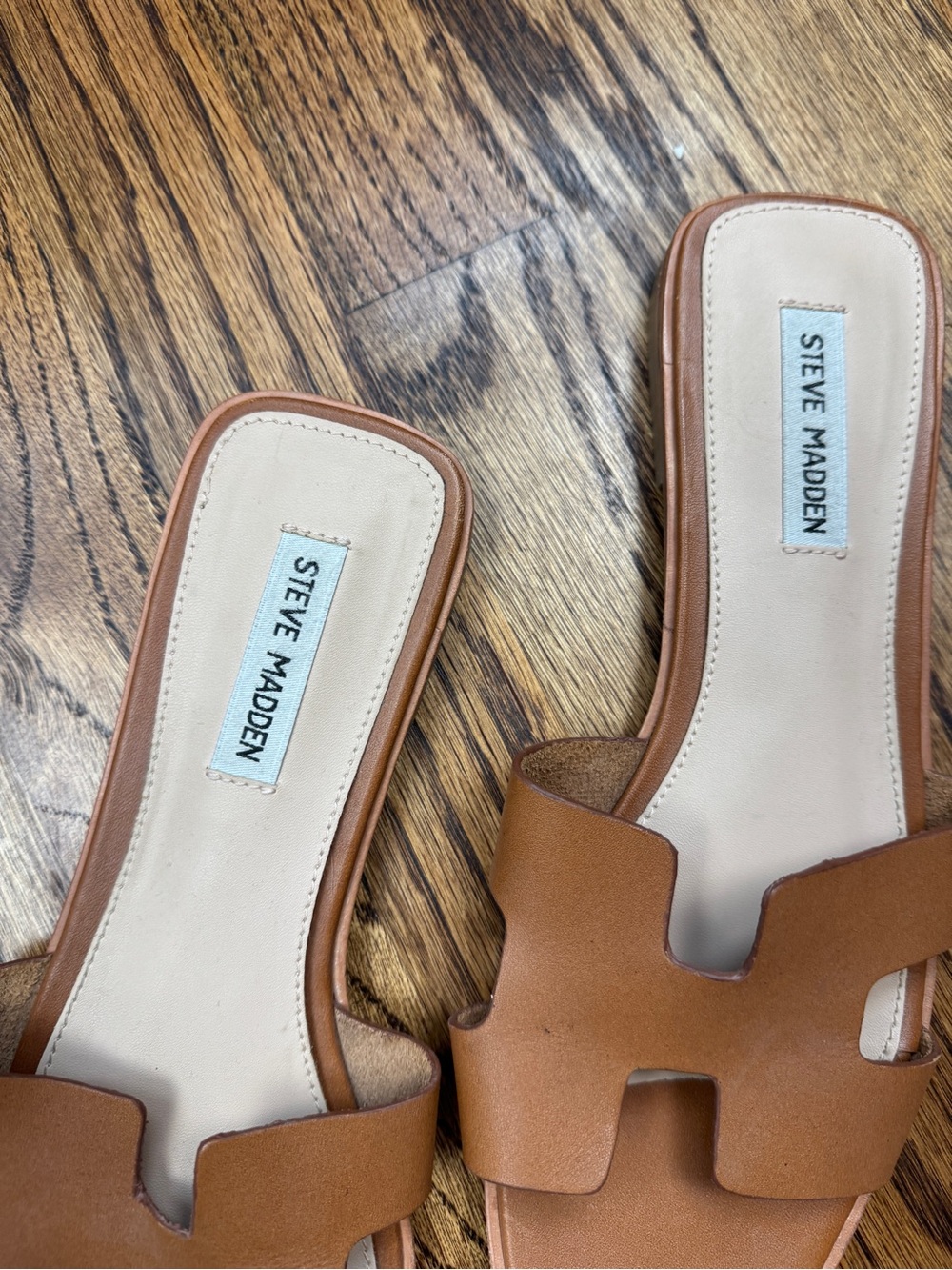 Steve Madden Women’s Hawthorne Sandals Tan Women’s 9 - Picture 3 of 7